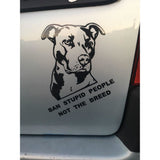 Pit Bulls Are Not Bad Awareness Decals