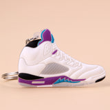 3D Printed Nike Air Jordan 5 Key Chains Collectibles