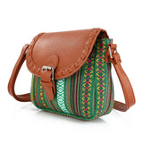 Alexandria - Aztec Inspired Woven Shoulder Bag